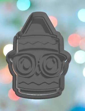 Nerdy Crayon Cookie Cutter