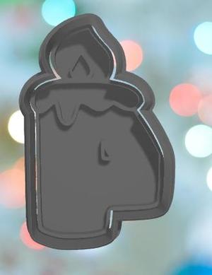 Candle Number 4 Cookie Cutter