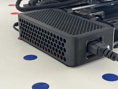 Power supply attachment to Prusa Mini - more hexagons