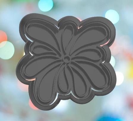 4th July Fire Work  Cookie Cutter