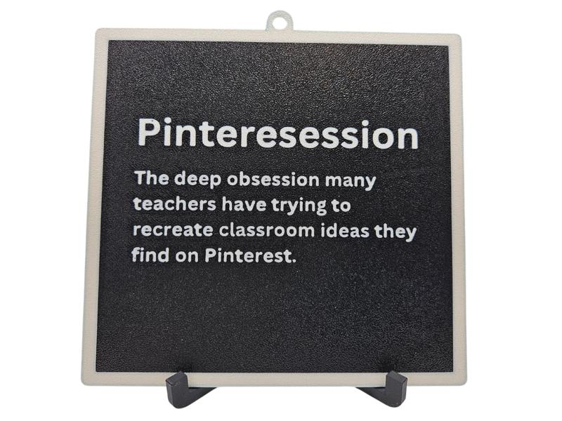 Pinteresession -- Teacher Signs