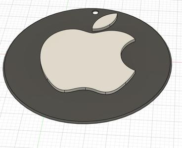 Apple necklace