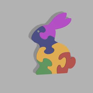 rabbit puzzle
