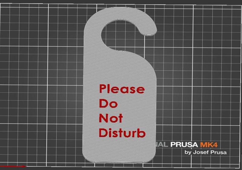 Door tag (do not disturb )