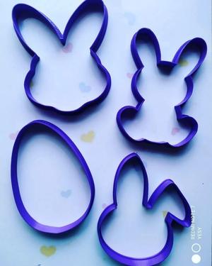kit easter cutters x4