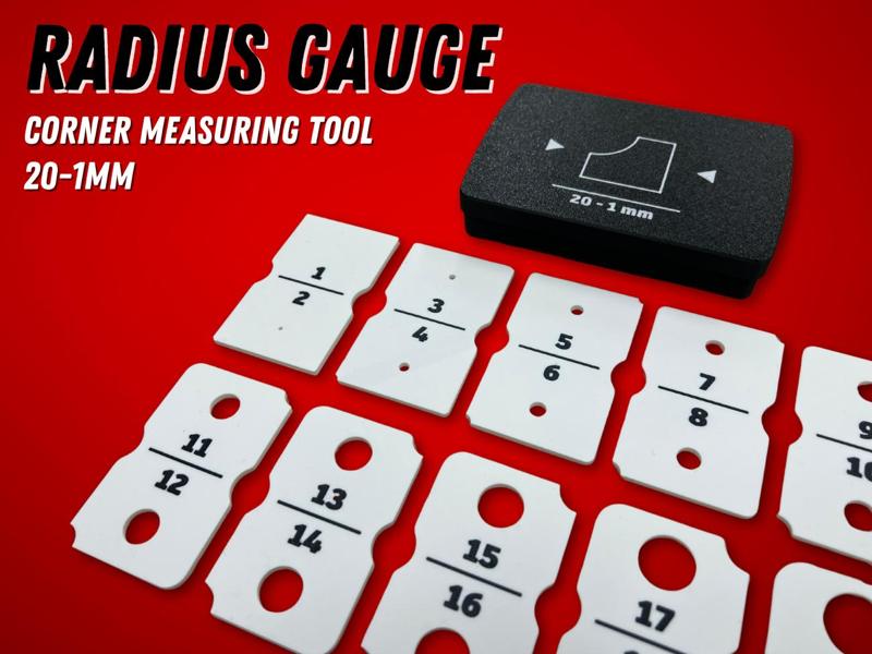 Radius Gauge 20-1mm