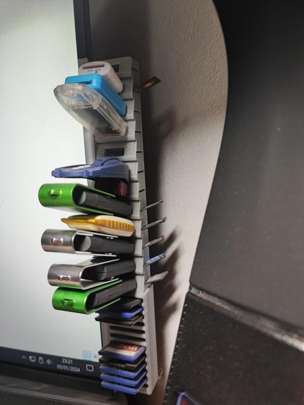 Base usb, Sd, mSd pantalla pc