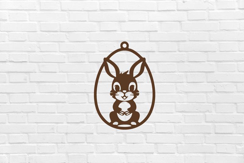 EASTER WALL DECORATION Easter bunny