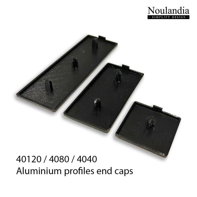 SIM RIG END CAPS for aluminium profiles 4040, 4080 & 40120