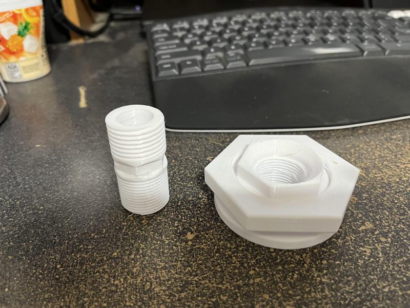 3/4" Pipe Thread to Garden Hose Adapter