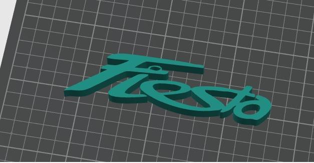LOGO FORD FIESTA 1.6 2013 - 2018