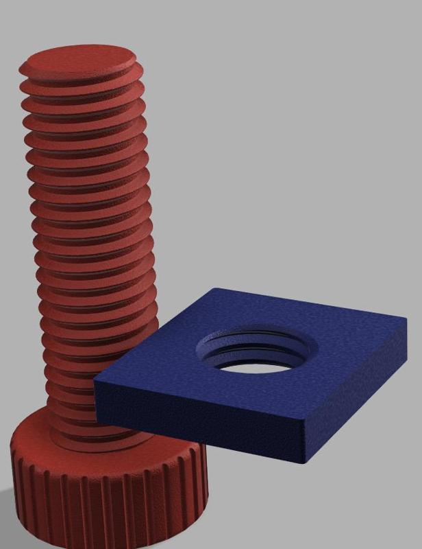 Better Working Screw&Nut for Headsetholder