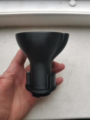 Oil filling funnel with air duct for Volkswagen Touareg