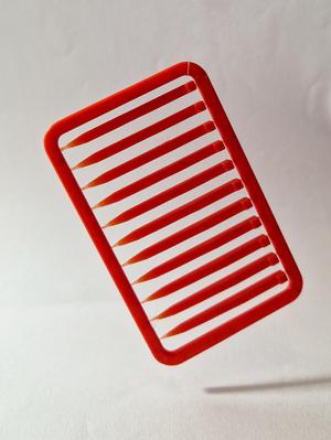 Emergency toothpick card - Victorinox inspired