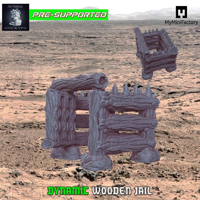 Wooden Jail (Dynamic / Pre-supported)