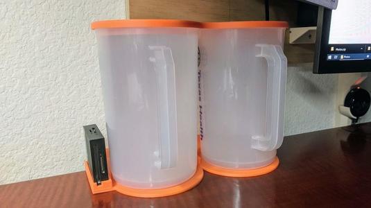 Desktop Coasters with Drink Cover