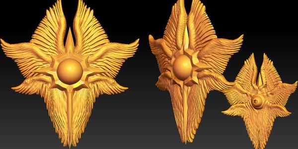 six-wing-asylum-shield-7cm.stl