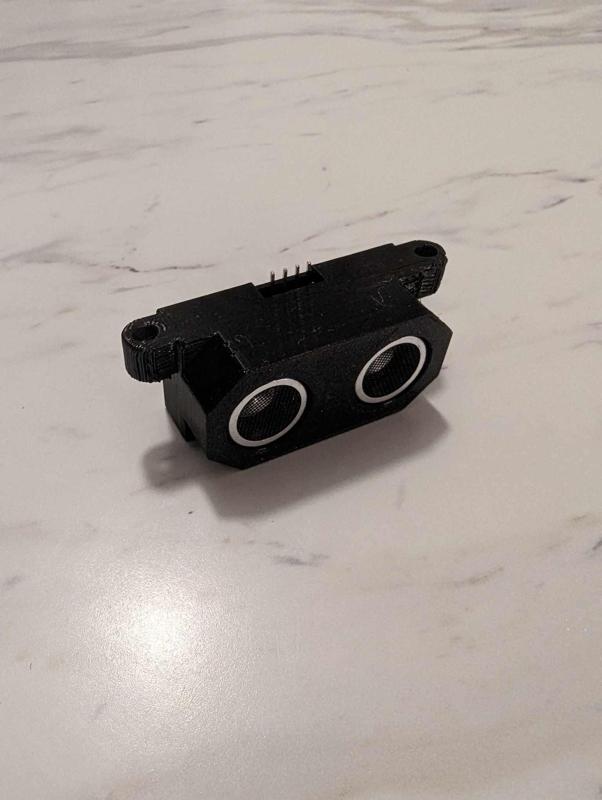 HC-SR04 mount.