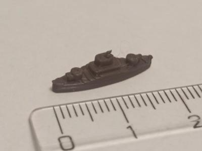 Miniature Battleship (under 20 mm)