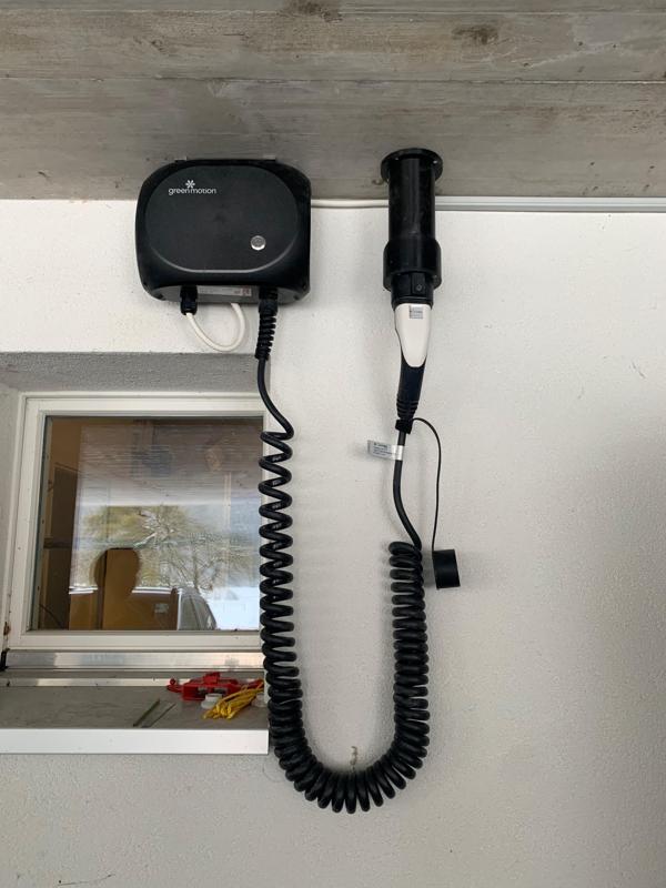 EV car plug holder extender