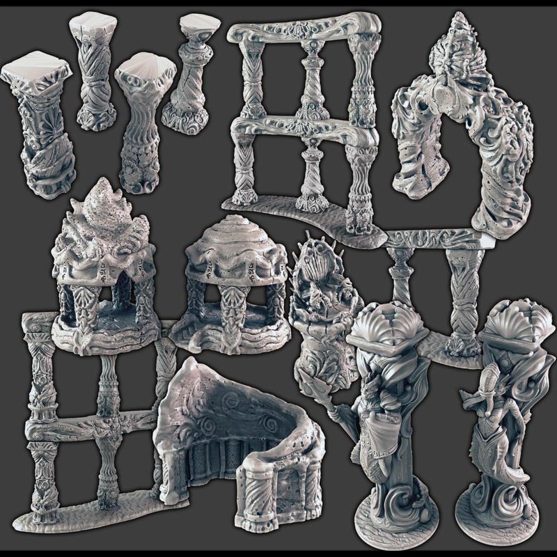 Merfolk/Aquatic City [SUPPORT-FREE]