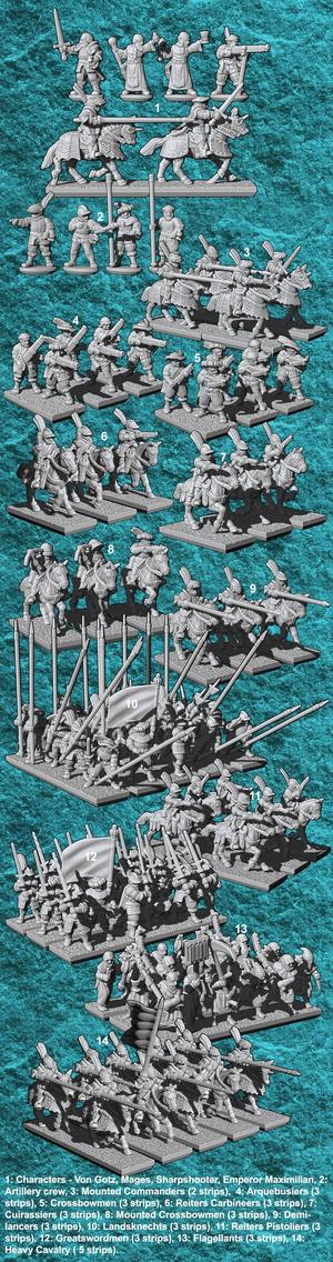 10mm Imperial Humans - Army Bundle