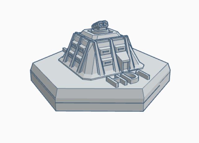 SRM2 Emplacement Hex Map Scale HMSMil025