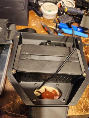VORON smart filament sensor/ Active Carbon-HEPA filter pod MOD