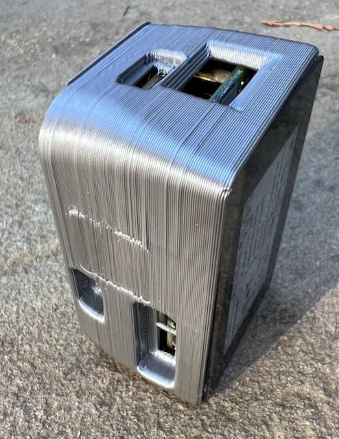 Pwnagotchi case for raspberry pi zeroW/2W with Touch E-paper and UPS-HAT