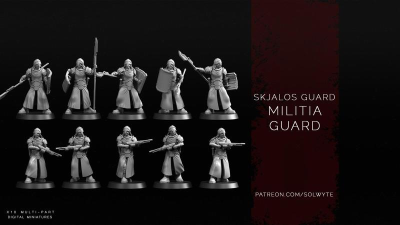 Skjalos Guard - Militia Guard