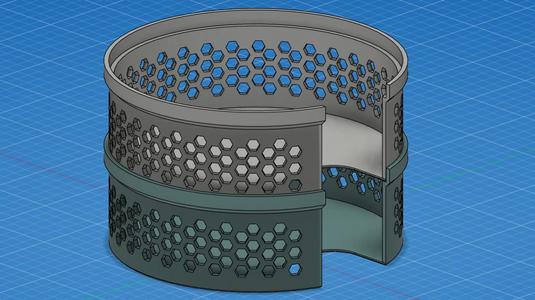 stackable coaster holder for cricut (⌀95mm)