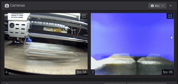 X-Max3 fang style fan shroud with nozzle cam