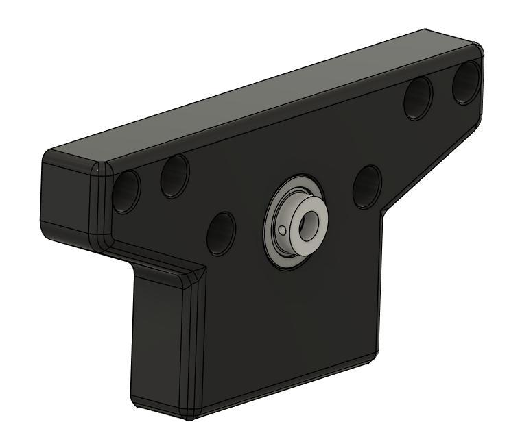 Millennium Machines Milo Low Profile X-Axis Bearing Block