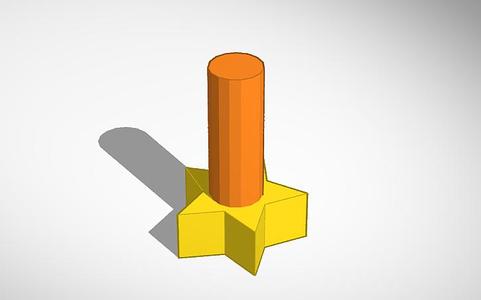 Mini razítko hvězdička