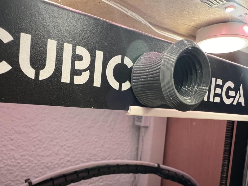 Neodym Knob Mod for the Build Plate Cleaner Microfiber Holder