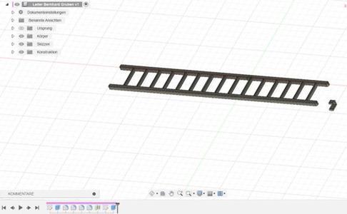 Leiter für RC Modell Bernhard Gruben oder Theo Fischer Graupner 1:20