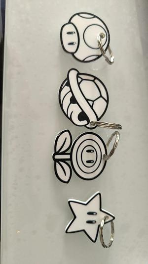 super mario kit porta chiavi key ring