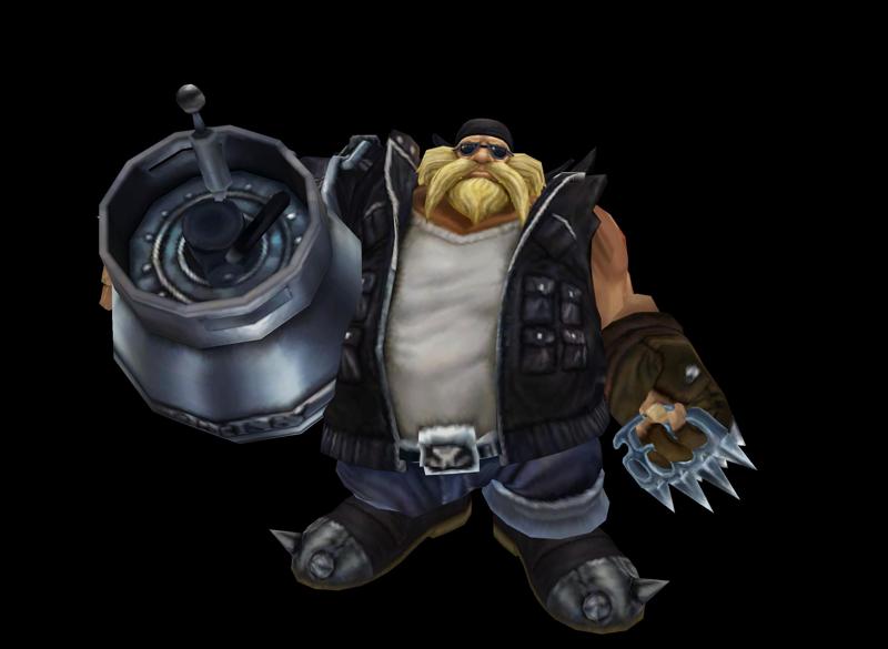 Vandal Gragas League of Legends 3D print model