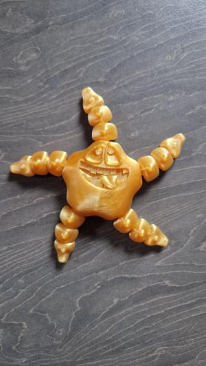 Cute articulated starfish