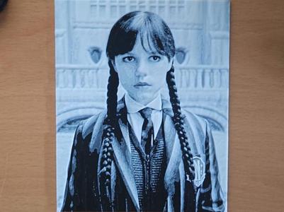 wednesday 2 addams Miercoles - Hueforge