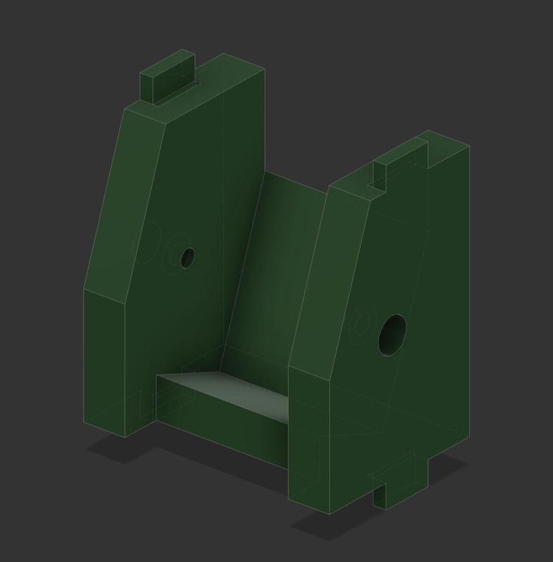 Lumenier QAV-PRO Micro Whoop 2.5'' HDZero Nano V2 Cam Mount