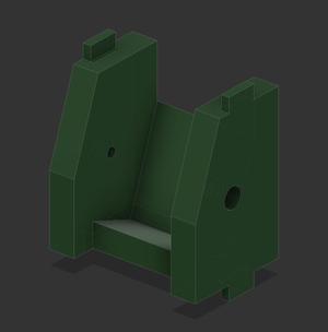 Lumenier QAV-PRO Micro Whoop 2.5'' HDZero Nano V2 Cam Mount