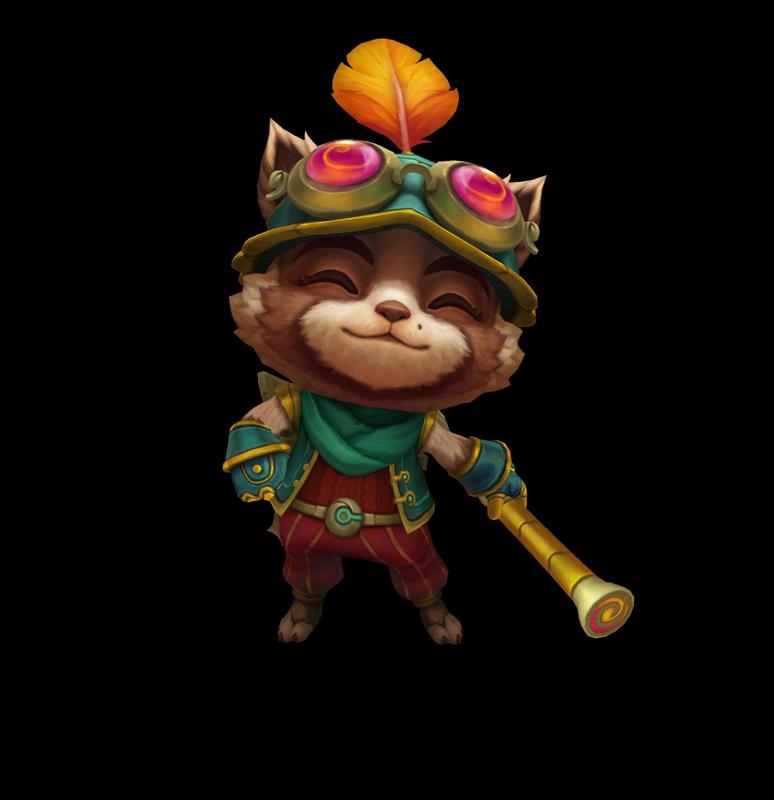 Recon Teemo League of Legends 3D print model