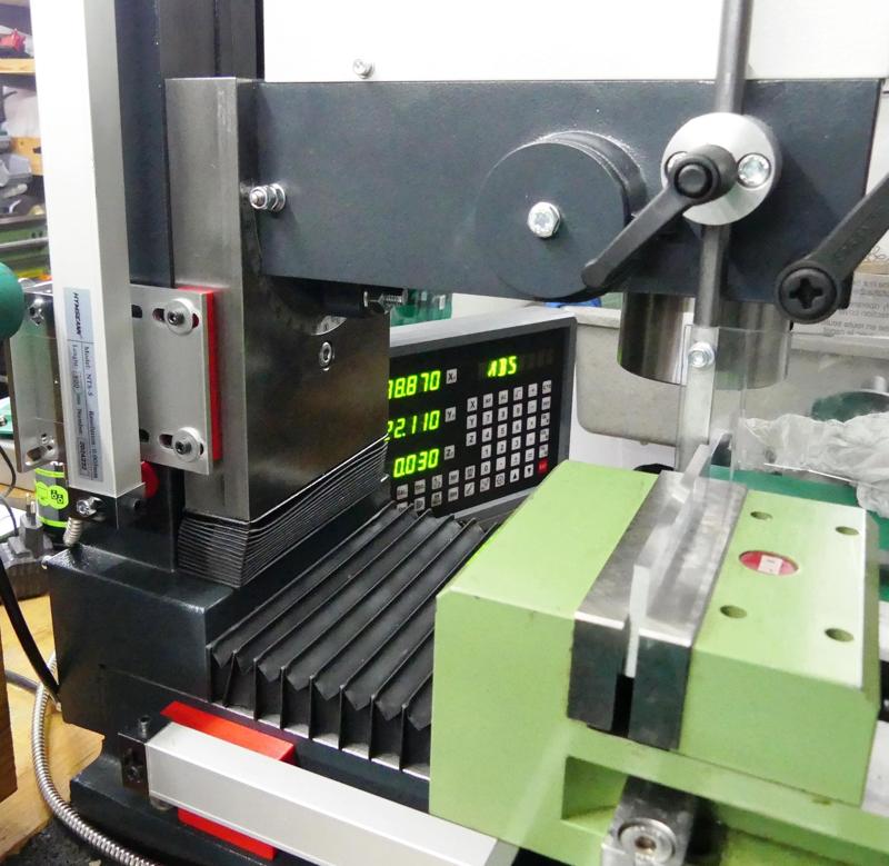 DRO Z-Axis-Glassscale Adapter