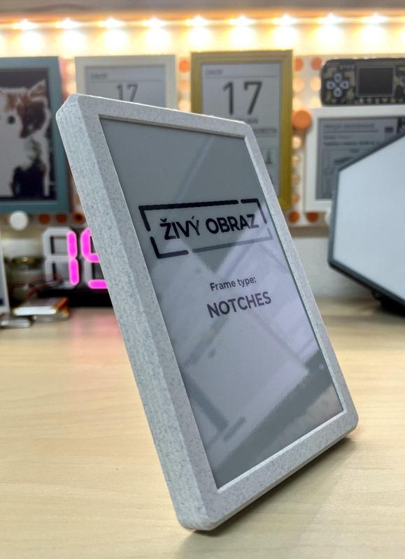 E-ink 7" case developed for zivyobraz.eu (Michael -notches version)