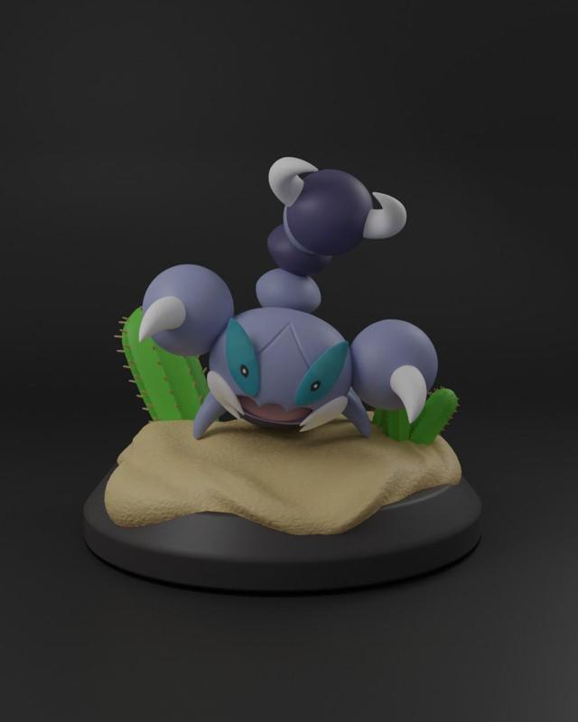 Pokemon - Skorupi Desert Encounter