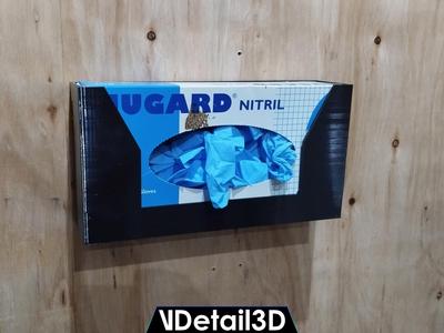 Wall Mount Holder for Nitrile Glove Box