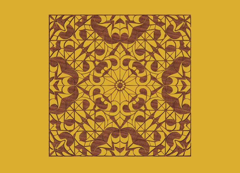 "Mosaic" 2D Wall decoration