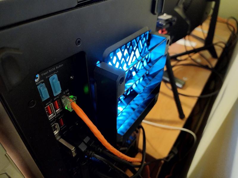 120mm Computer Case Fan Louver