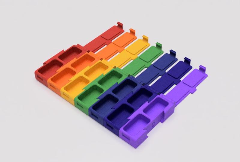 N-Day Dovetail Pill Organizer with Print-in-Place Snap Lid
